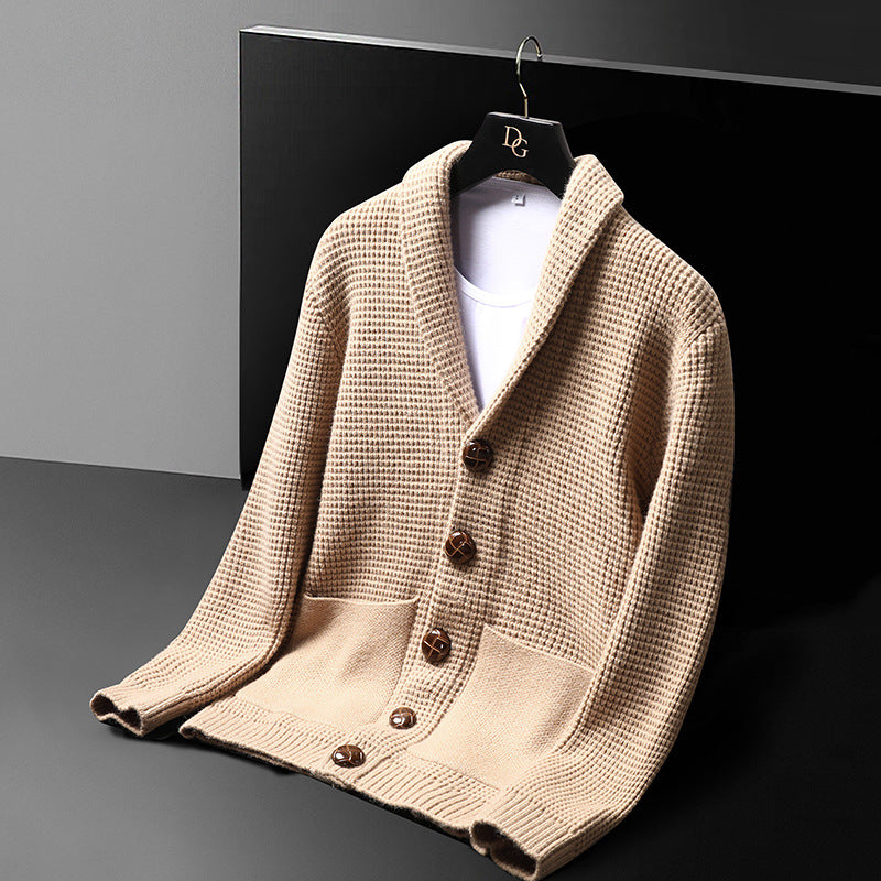 Henry | Aspen Split Wool Cardigan