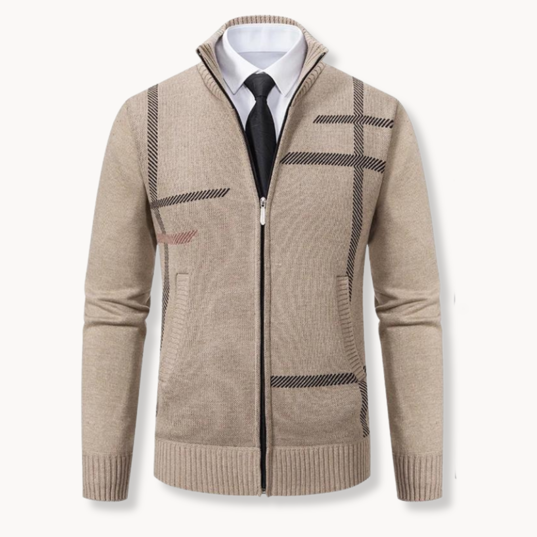 Zachary | Full-Zip Cardigan