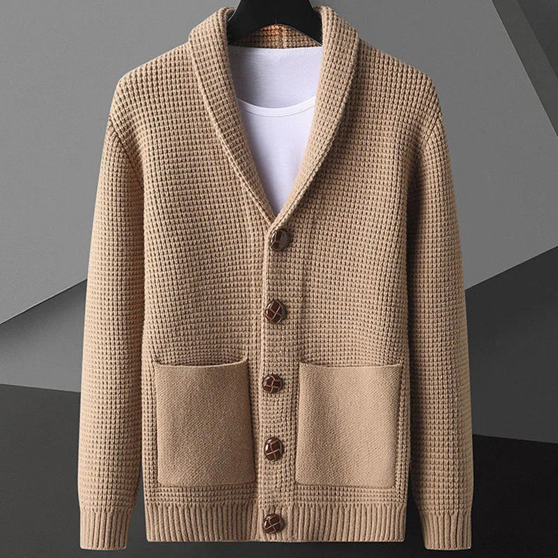 Henry | Aspen Split Wool Cardigan