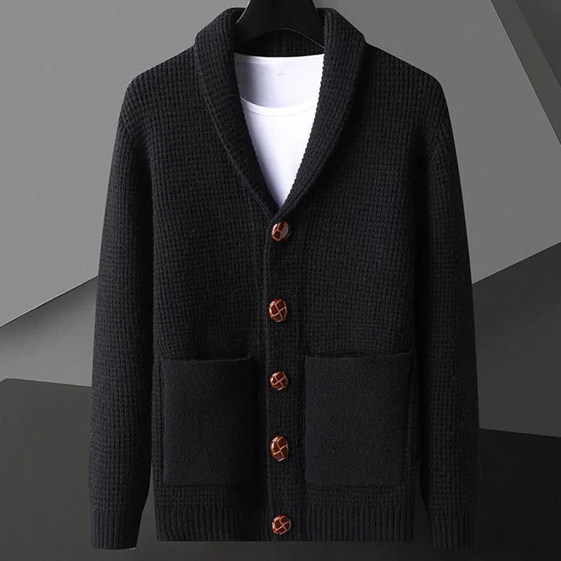 Henry | Aspen Split Wool Cardigan