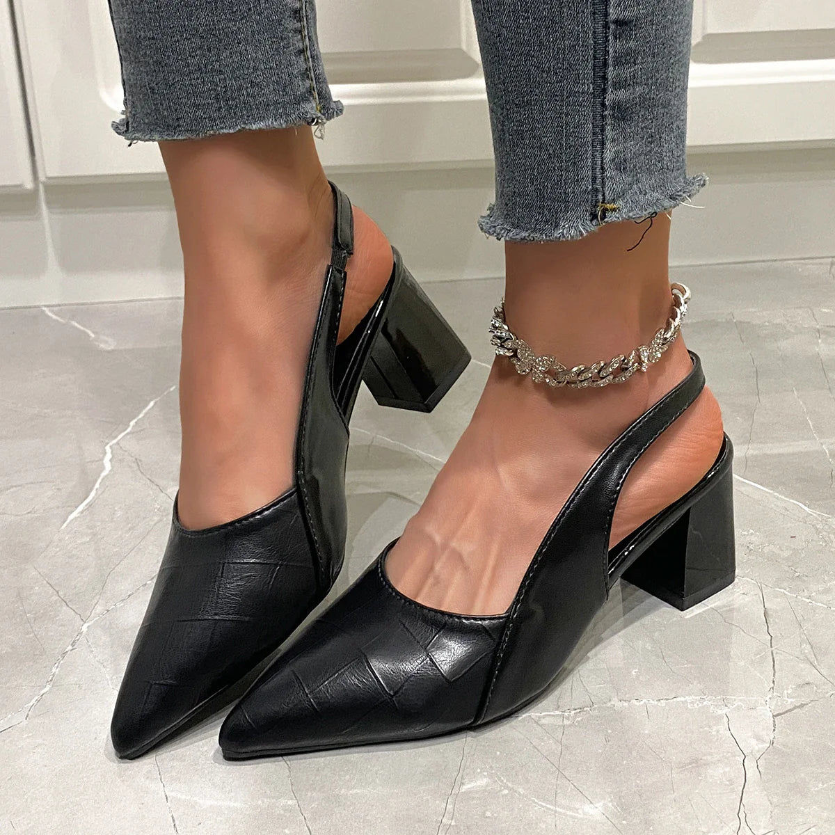 Sophia | Orthopedic Heeled Shoe