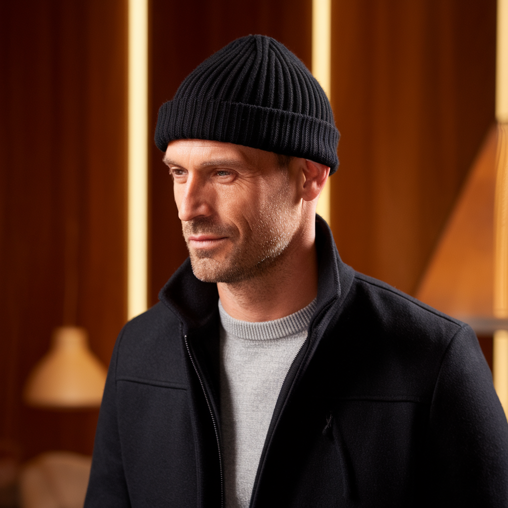 David | Ribbed Beanie