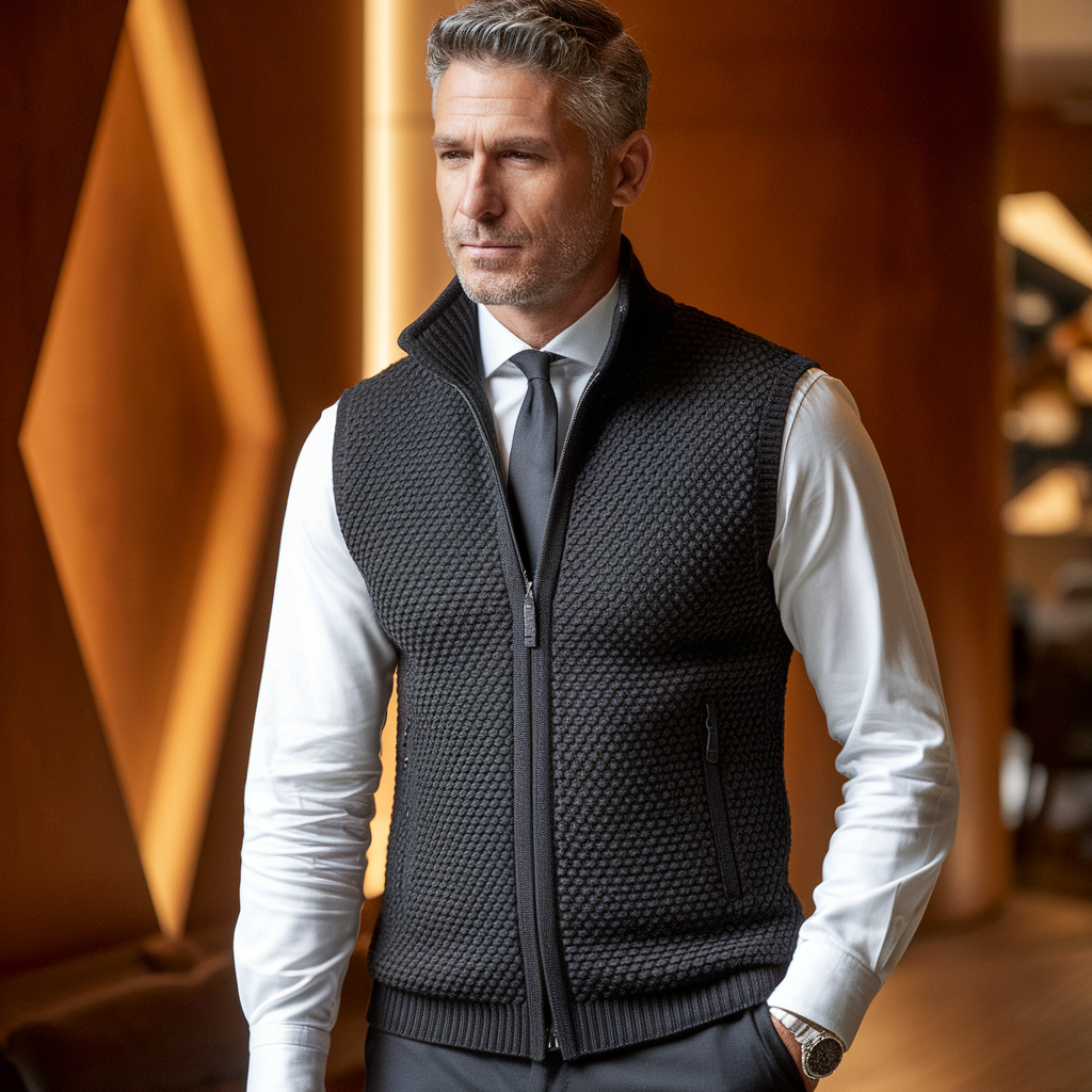 Joseph | Knitted Full Zip Gilet