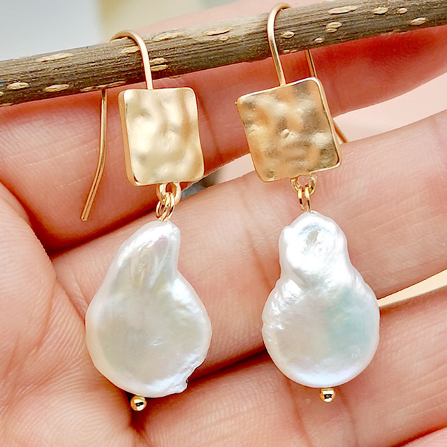 Abigail | Vintage Freshwater Pearl Earrings