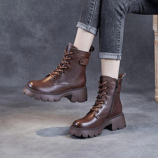 Jane | Orthopedic Leather Boots