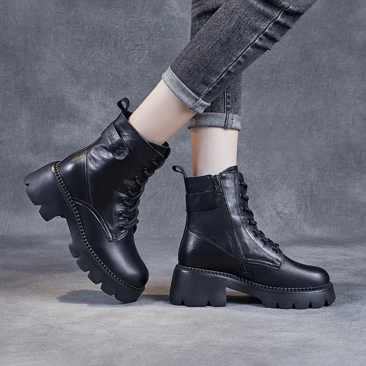 Jane | Orthopedic Leather Boots